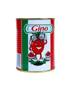 Gino Tomato Paste 400g Easy Open 24/Box