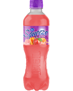 BEL-Squeeze Multi-fruit Plastic PET 350ml Bottle 16/pack