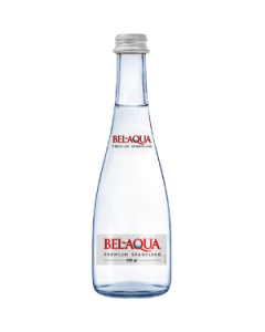 BEL-AQUA Sparkling Water 330ml Glass Bottle (Box)