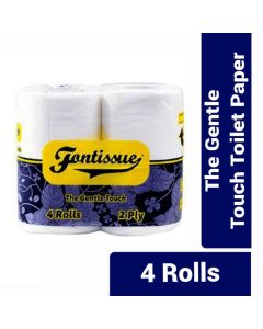 Fontissue The Gentle Touch Toilet Tissue - 4 Rolls