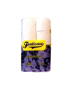 FONTissue The Gentle Touch T-Roll 2Ply 8-Rolls