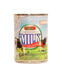 Lele Evaporated Milk - 400g (48 Pack)