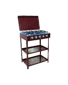 NASCO 5 BURNER GAS STOVE NASGS-K5BSM-S