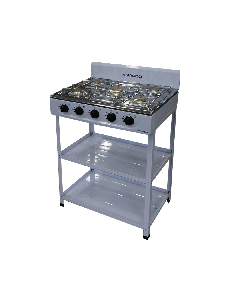 NASCO 5 BURNER GAS STOVE NASGS-K5CSS-S